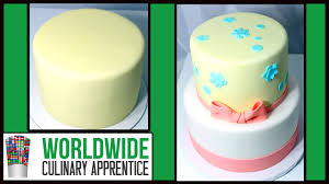 To create supports in tiered cakes so that they hold up sturdily, stick a few straws into. How To Stack And Decorate Two Tier Cakes Cake Decorating Pastry Class Youtube