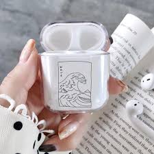 Great Wave Off Kanagawa Airpods Japanese Wave Apple Airpods Etsy Airpod Case Apple Phone Case Air Pods