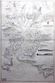 Vintage Admiralty Chart Salcombe Harbour 1863 1953