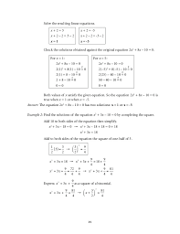 You may enter a message or special instruction that will appear on the bottom left corner of the inequalities worksheet. Grade 9 Mathematics Unit 1 Quadratic Equations And Inequalities