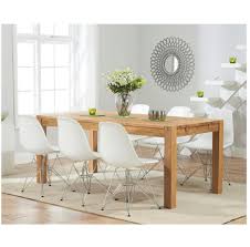 Modern Muanyag Szek Fem Labbal Feher Uppsala In 2020 Eames Dining Solid Oak Dining Table Dining Table Chairs