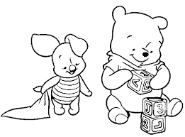 Dibujos De Winnie Pooh Bebe Para Colorear