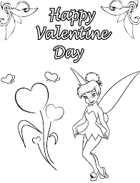 Tinkerbell Valentine S Day Coloring Page Valentines Day Coloring Page Valentines Day Coloring Valentine Coloring