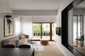 The open floor plan offers a casual living style; 10 Ways To Get The Most From Studio Apartment Floor Plans Decor Aid