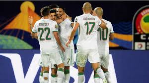 All ran out to the touchline, huge hugs all round. Goal Africa 2021 Afcon Qualifiers Results Algeria Facebook