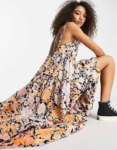 Free People Park Slope Maxi Dress