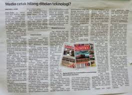 Surat khabar focuses on news material and nothing else, enabling you to enjoy reading your news as this site is an evolving medium, surat khabar reserves the right to changes these terms of. Rencana Media Cetak Hilang Ditelan Teknologi Berita Parti Islam Se Malaysia Pas