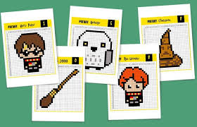 Pixel Art Harry Potter C Est Magique Brignon Pin Harry Potter Activities Pixel Art Harry Potter Perler Beads