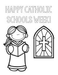 Then, from january 31 to. Catholic Schools Week Coloring Pages By Countless Smart Cookies Tpt