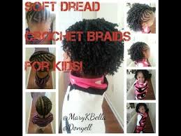 Keep watching at the end for a time lapse of a full dread crochet. Little Girls Rock Crochet Braids For Kids Soft Dreads Braids For Kids