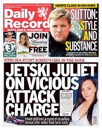 The calves are born with their eyes open and with a thick coat of fur. Daily Record 2021 04 03