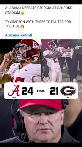 Alabama Football Dominates Georgia in Exciting Match
