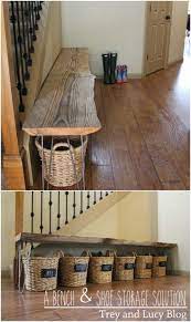 If you've ever been a renter, and you have more than two pairs of shoes, this one's for you. 20 Outrageously Simple Diy Shoe Racks And Organizers You Ll Want To Make Today Diy Crafts