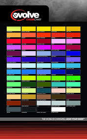 Fat Cap Magazine Evolve Premium Color Chart