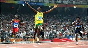 Jamaican usain bolt sets a new olympic record as he retains his 100m gold medal at the london 2012 olympics on the 5 august 2012.fellow jamaican yohan blake. Unstoppable Bolt Breaks Record In 200 Meter Too The New York Times