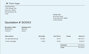 How To Customize A Report In Odoo Kanak Infosystems Llp