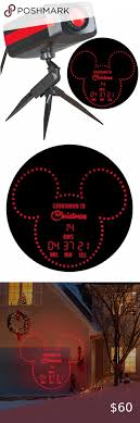 Put cards on a tree with a. Disney Countdown To Christmas Projector Christmas Projector Christmas Countdown Disney Countdown