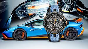 Der radikal auf aerodynamik und leichtbau getrimmte lamborghini huracán sto rollt bereits im frühjahr 2021 zu einem preis von 249.412 euro (stand: Roger Dubuis S New Excalibur Is Based On The Lamborghini Huracan Sto Robb Report