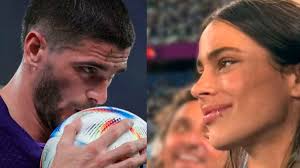 La romántica foto que subió Rodrigo de Paul con Tini Stoessel desde Qatar