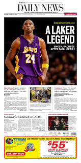 We did not find results for: How 23 Newspapers Covered Kobe Bryant S Death On Their Front Pages
