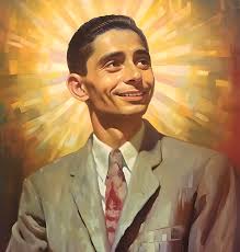 Blessed Carlos Manuel Rodríguez Santiago (2023) by Virginia S. Benedicte