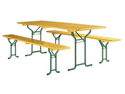 La fermeture autobloquante facilite également la mise en place de vos tables. Mobilier Urbain Materiel De Collectivites Bancs De Jardin Exterieur Ensemble Tubulaire Tables Et Bancs En Bois Pliants Pas Cher