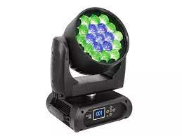Model & voltage color temp & cri lumens finish; Eye 19 Hcl Zoom Led Moving Head Wash Futurelight