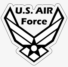 Air force, army, coast guard, marine corps, navy. United States Air Force Usaf Emblem Outline Vinyl Sticker Us Air Force 1060x996 Png Download Pngkit