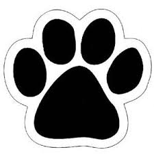 Free Puppy Dog Paw Print Stencil Puppy Paw Print Decals Wall Stickers Gifts Puppy Paw Prints Dog Paw Print Paw Print Decal