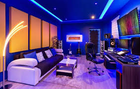 40 Best Video Game Room Ideas Cool Gaming Setup 2020 Guide Gaming Room Setup Game Room Design Game Room