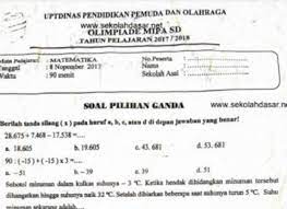 Salah kecamatan yang telah melaksanakan osn sd 2019 tigkat kecamatan adalah kecamatan manyar. Money Pot Soal Soal Olimpiade Matematika Untuk Kelas 5 Sd Leetchi Com