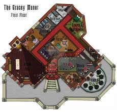 This Is The Floor Plan Of The Haunted Mansion Attic Showing The Journey Through The Final Room Before Exiting O Attic Flooring Attic Renovation Haunted Mansion