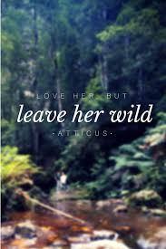 Love Her But Leave Her Wild Atticus Nature Quotes Words Wild Woman
