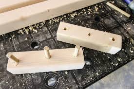 This footrest is easy to build and it looks really nice. Diy Wooden Foot Rest