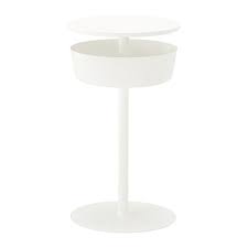 Lierskogen Nightstand White 16 1 2x29 1 8 42x74 Cm Ikea White Bedside Table Bedside Table Ikea Ikea