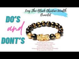 Feng Shui Black Obsidian Wealth Bracelet Do S And Don Ts Who Can Wear It How To Wear It Youtube In 2020 Black Obsidian Bracelet Obsidian Bracelet Black Obsidian