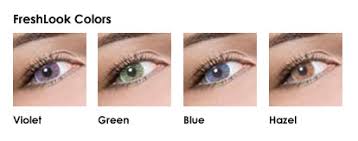 freshlook colored lenses color examples