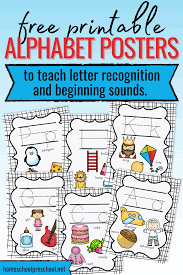 The following posters can be used in the classroom for kids to. Free Printable Alphabet Posters And Flash Card Packet