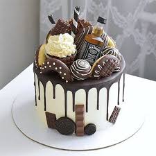 Order online or call us to order your custom designed cake for birthday, anniversary, wedding, engagement, baby shower & valentine's day for. Dripcake Birthday Cake For Him 25th Birthday Cakes Cake For Husband