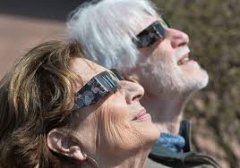 Erie PA welcomes thousands searching for the sun during solar eclipse