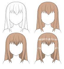 How To Shade Anime Hair Step By Step Animeoutline Anime Hair How To Draw Hair How To Draw Anime Hair For example, below you can. how to shade anime hair step by step