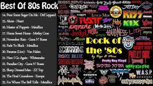Rock songs of the 2000's. Best Of 80s Rock Greatest 80s Rock Songs 80s Rock Music Hits Part 2 Youtube