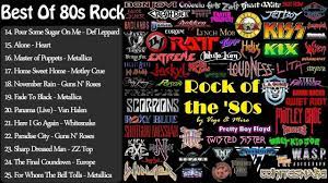 Put it on shuffle and enjoy! Best Of 80s Rock Greatest 80s Rock Songs 80s Rock Music Hits Part 2 Youtube