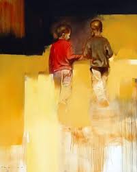 to the spaza by peter pharoah kunst aquarell malen