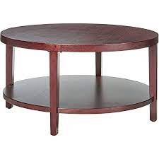 Accent your living room with a coffee, console, sofa or end table. Amazon Com Osp Home Furnishings Merge Round Coffee Table 36 Inch Espresso Furniture Decor