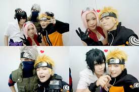 Team 7 In Pop Of Japan 2015 Pd Sakura Cosplay Naruto Cosplay Naruto Costumes