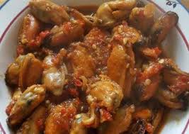 Tumis bawang merah, bawang putih, jahe, daun. Resep Krengsengan Kerang Kupas Bumbu Tradisional Asli Surabaya County Food