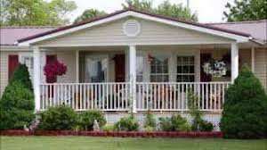 There are two basic ways to build a porch or deck onto a single wide trailer: Audio Program Affordable Porches For Mobile Homes Youtube