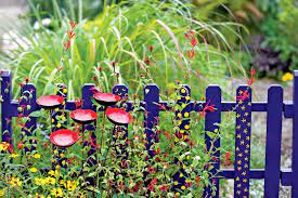 Metal Flowers Poppy Sways Set Of 5 Gardeners Com Garden Supplies Flowers Garden