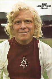 Football Photo>ERIC CARRUTHERS Hearts 1972-73